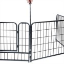 PawGiant Dog Pen 16 Panels 24-Inch High RV Dog Playpen Outdoor/Indoor, Dog Fence Exercise Pet Pen for Dogs with Metal Protect De