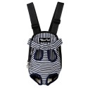 Multicolor Pet Carrying Backpack Pet Outdoor Chest Bag Travel  Backpack - S #02