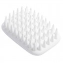   Pet Dog Silicone Comb Hair Removal Brush Smooth Surface Easy Cleaning From  - Oval