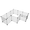 Pet Iron Fence House...