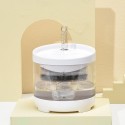 Cat Water Fountain Dog Dispenser 54oz 1.6L Automatic Pet Drinking Transparent Upgraded Filter Adjustable Silent Pump Adapter