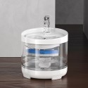 Cat Water Fountain Dog Dispenser 54oz 1.6L Automatic Pet Drinking Transparent Upgraded Filter Adjustable Silent Pump Adapter