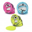 Foldable storage spiral Pet Cat Tunnel Toys Breathable Pet Cats Training Toy Funny Cat Tunnel House Toys -  Pink