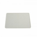 Cat Litter Pad Silicone Material Waterproof White Pet Mat From  - Gray