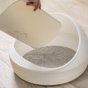 Cat Litter Pad Silicone Material Waterproof White Pet Mat From  - Gray