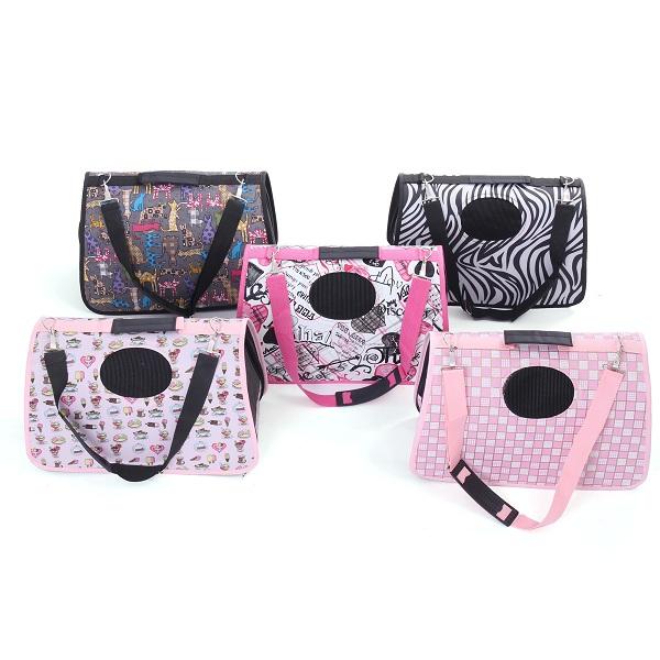 Expandable Pet Carrier Dog Cat Folding Travel Carry Bag  Airline Approved Pet Carrier - #05