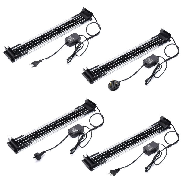 55-60cm  tank light RGB 15W 5050 90smd With remote control Retractable new 58cm long Suitable - AU Plug