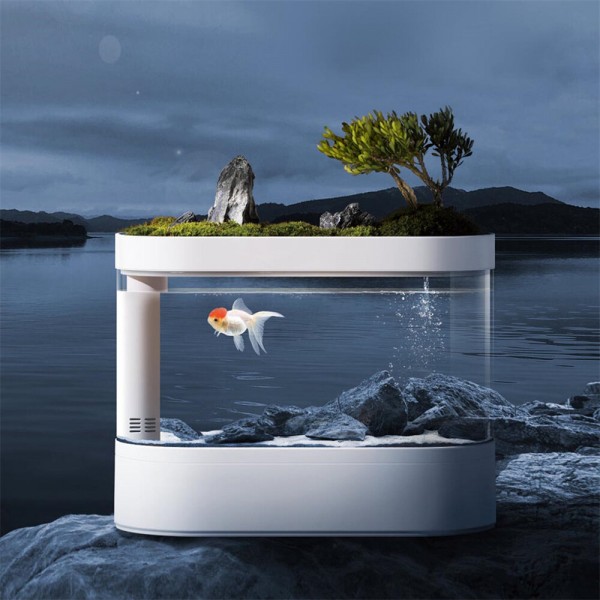 10L Fish C500  Tank Smart Feeder Timing Work With WIFI Mijia App Control Automatic From Xiao