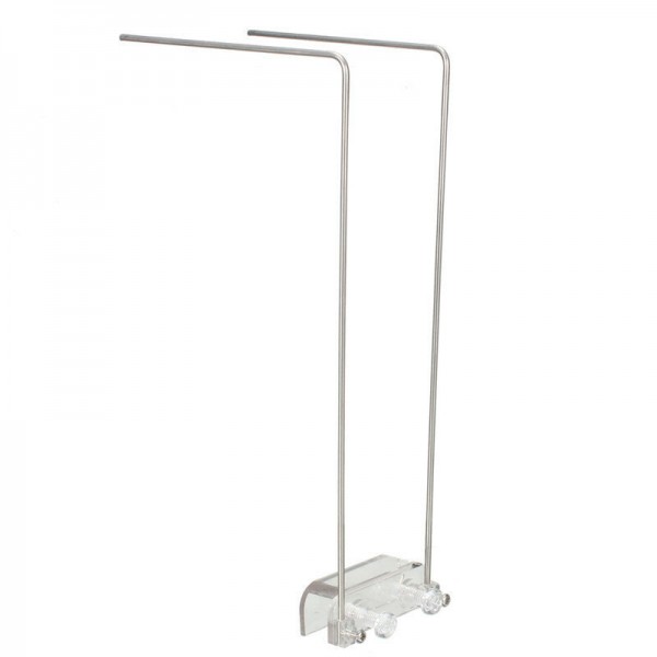 4PCS Stainless Steel  Stand For Aquatic High LED Light Lamp Tank Holder Bracket Support