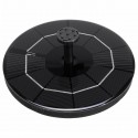 8-in-1 Solar Bird Water Fountain Set, 3.5W Circle Solar Floating Pump Built-in 1600mAH Battery for Working at Cloudy or Night, S