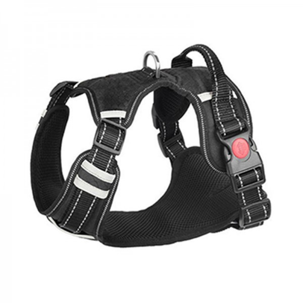 Daily Walking Outdoor Activities S/M/L/XL Pet Dog Harness Front Clip Reflective Explosion-proof Rushing  Padded Soft Vest 