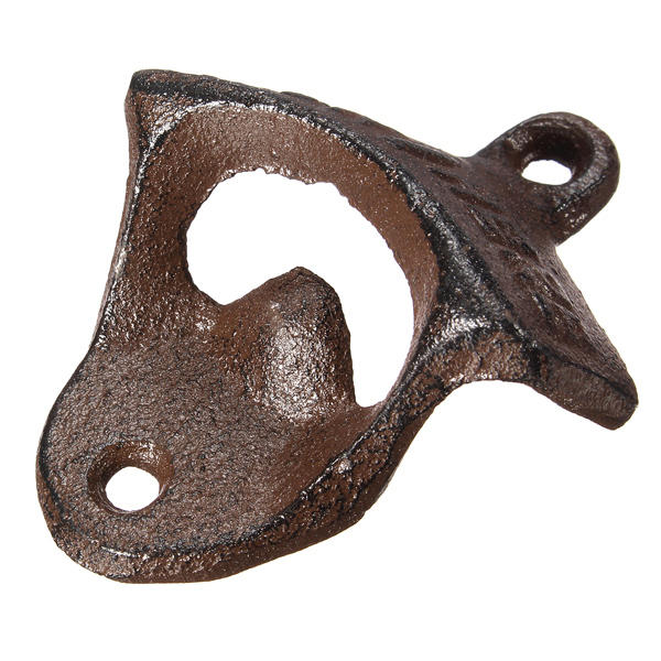 Metal Retro Wall Mounted Bottle Opener Hanging Hook Beer Bottle Opener  