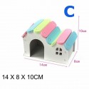Hamster Golden Bear Bedroom Color Wooden House Big House - 1