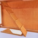   170161 Outdoor Rabbit Hutch Small Animal House Pet Cage 3 Layers Wood Pet Supplies Dog House Pet Home Cat Bed
