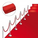 Large Red Carpet Wedding Aisle Floor Runner Hollywood Award Party Decor 65/32ft - 10M