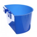 1PCS Blue Hanging Water Feeder Cage Cups Animals Food Dish Bowls Pet Water Bowl
