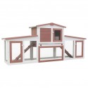  170163  Large Rabbit Hutch Small Animal House Pet Cage with Roofs Wood Pet Supplies Rabbit House Pet Home Pupp