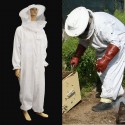 Beekeeping Protective Equipment Jacket Veil Full Body Suit Hat Smock Beekeeping Tools Set - 2XL