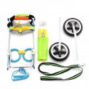 Aluminium Pet Dog Wheelchair Walk Assistant Cart For Pet Dog Handicapped Leg - #1